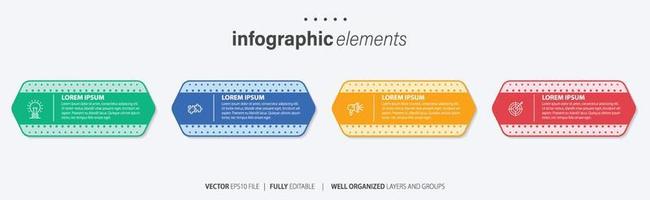 vector infographic sjabloon