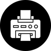 printer vector icoon stijl