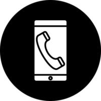 mobiel telefoontje vector icoon stijl