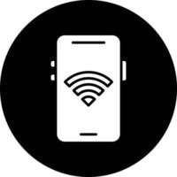 mobiel Wifi vector icoon stijl