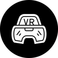 vr bril vector icoon stijl