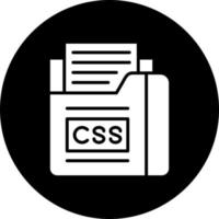 css het dossier vector icoon stijl