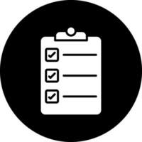 checklist vector icoon stijl