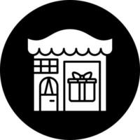 geschenk winkel vector icoon stijl