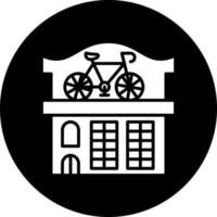 fiets winkel vector icoon stijl