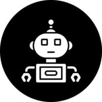 robot vector icoon stijl