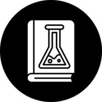 chemie boek vector icoon stijl
