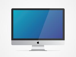 Apple iMac Computer Vector