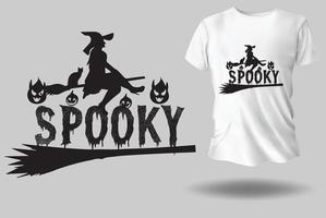 halloween t-shirt ontwerp vector