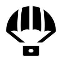 parachute icoon voor uw website, mobiel, presentatie, en logo ontwerp. vector