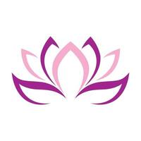schoonheid lotus bloem abstract logo vector