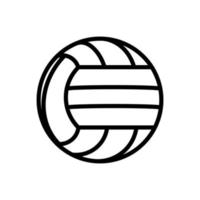 volleybal icoon ontwerp vector