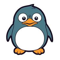 baby pinguïn illustratie vector