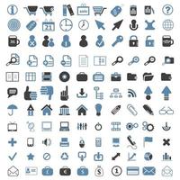 verzameling van divers icoon vector ontwerpen