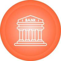 bank vector pictogram