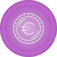 euro valuta vector icoon