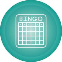 bingo vector icoon