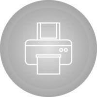 printer vector pictogram