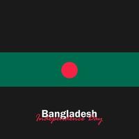 vector van onafhankelijkheidsdag met vlaggen van bangladesh.