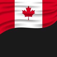 gelukkige dag van canada, onafhankelijkheidsdag van canada. vector illustratie