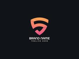 s modern brief logo vector