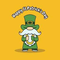 gnoom st patricks illustratie vector