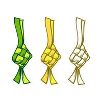 ketupat vector ontwerp