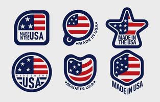 Amerikaans logo concept vector