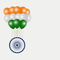 illustratie van gelukkige dag van de republiek india vector