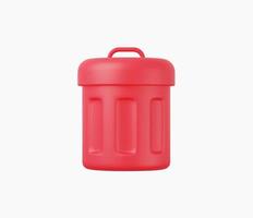 3D-realistische recycling pictogram vectorillustratie. vector