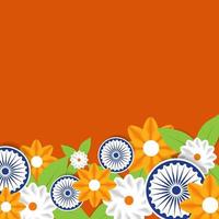 illustratie van gelukkige dag van de republiek india vector