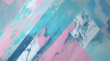 luxe vloeiende marmeren getextureerde achtergrond in roze en blauw kleuren. premie abstract achtergrond. natuurlijk graniet steen. modern samenstelling collage vector