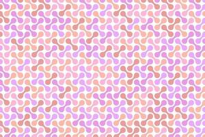 roze, Purper, en rood metaballs naadloos patroon vector kunst. abstract modern gehaktbal blobs mozaïek- vector achtergrond.