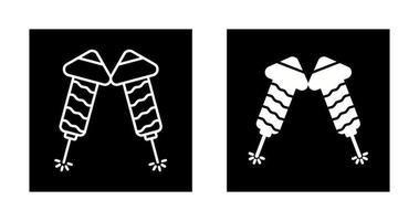 vuurwerk vector pictogram