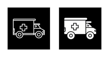 ambulance vector pictogram