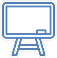 whiteboard vector icoon stijl