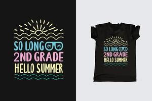 zomer typografie t-shirt ontwerp, zomer en strand citaten belettering SVG ontwerp zomer gevoel grafisch tee afdrukken en handelswaar, sticker, banier, poster, folder, kenteken, vector illustratie