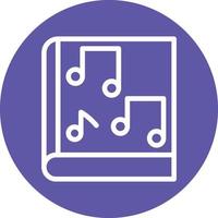 muziek- onderwijs vector icoon ontwerp