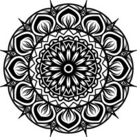 circulaire patroon mandala kunst vector