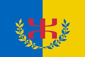 gemakkelijk vlag van Kabylië vector
