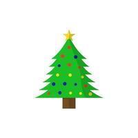 kerstboom vector pictogram