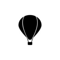 voorkant visie lucht ballon vector icoon