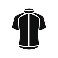 fiets Jersey icoon geïsoleerd Aan wit achtergrond vector