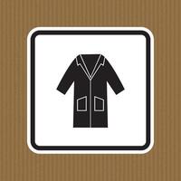 ppe pictogram. kleding kiel symbool teken isoleren op witte achtergrond, vector illustratie eps.10