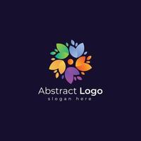 abstract logo voor bedrijf bedrijf zakelijke vector beeld