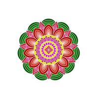 mandala abstract kleurrijk achtergrond .mandala, vector mandala, bloemen mandala, bloem mandala, oosters mandala, kleur mandala. oosters patroon, vector illustratie. Islam, Arabisch, Indisch,