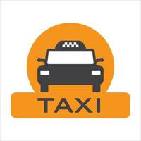 taxi icoon vector illustratie symbool