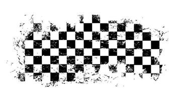grunge ras vlag van motorcross en rally sport vector