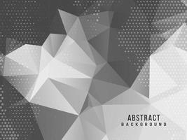 abstract grijs en wit geometrisch modieus modern ontwerp als achtergrond vector