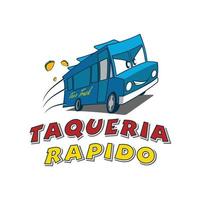 taqueria voedsel vrachtauto illustratie vector